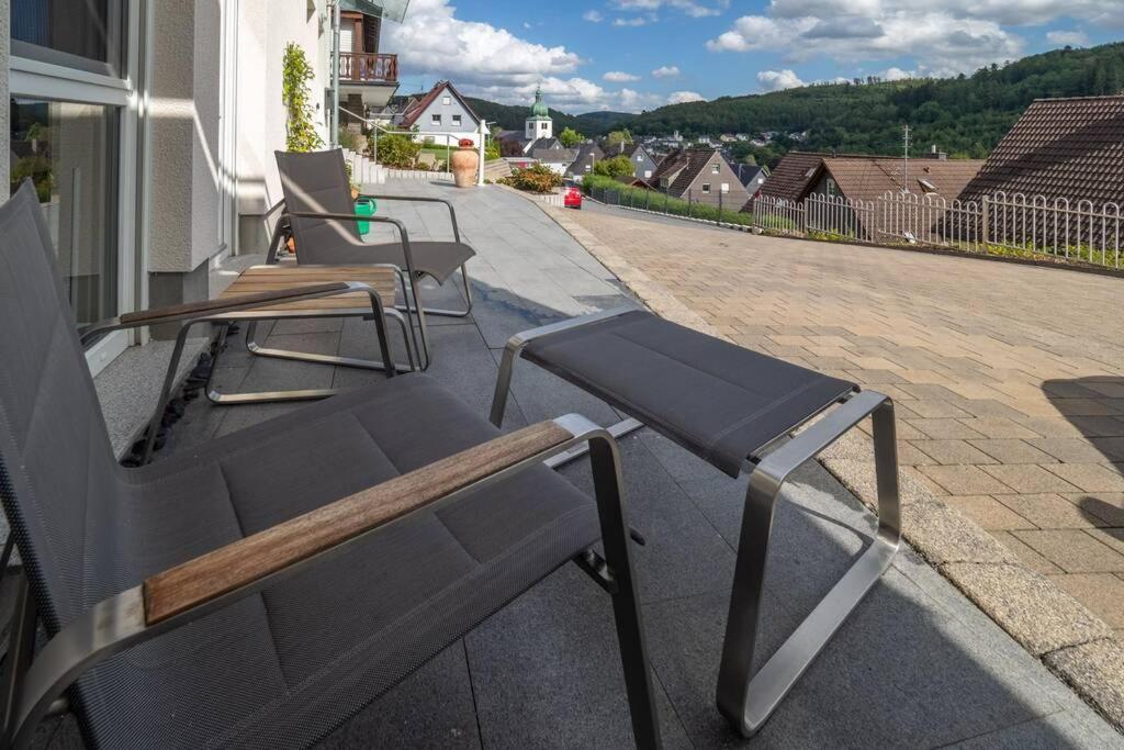 Wohnung Mit Talblick, Ladestation E-Auto Siegen Exterior photo